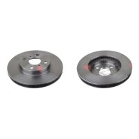 2 Bremsscheiben Vorderachse belüftet Ø 255 mm...