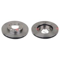 2 brake discs front axle ventilated Ø 239 mm 20 mm...