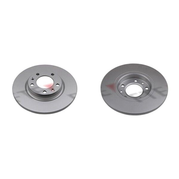 2 brake discs rear axle full Ø 268 mm 12 mm FTE for PEUGEOT 3008 and others