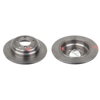 2 brake discs rear axle full Ø 298 mm 10 mm FTE...
