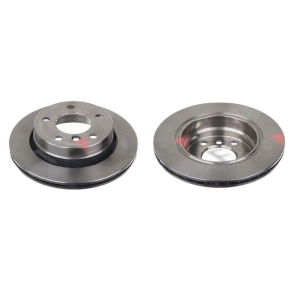 2 brake discs rear axle ventilated Ø 276 mm 19 mm FTE for e.g. BMW 3 Series