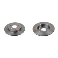 2 brake discs rear axle full Ø 270 mm 10 mm FTE...