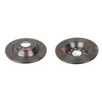 2 brake discs rear axle full Ø 302 mm 12 mm FTE...