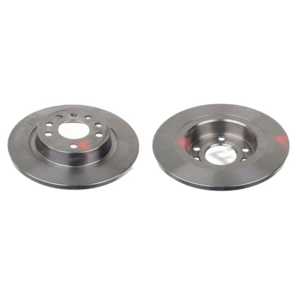 2 brake discs rear axle full Ø 278 mm 12 mm FTE for e.g. SAAB 9-3