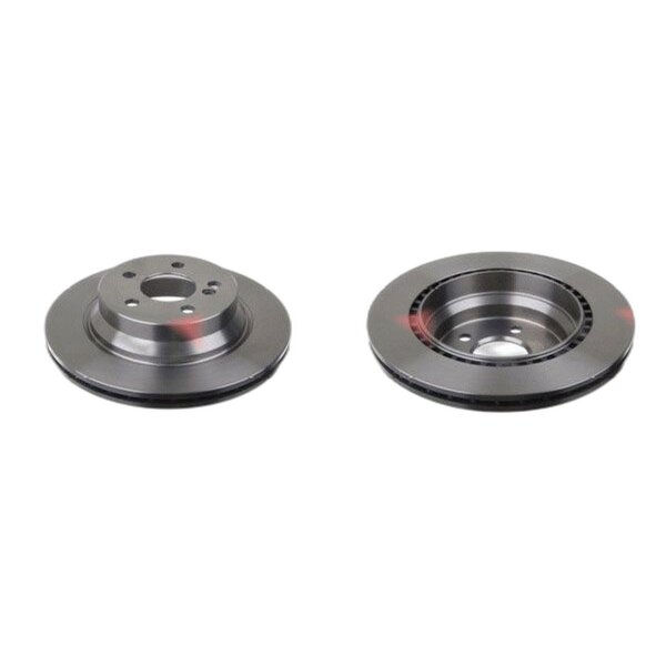 2 brake discs rear axle ventilated Ø 300 mm 22 mm FTE for e.g. MB E-CLASS