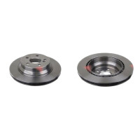 2 brake discs rear axle ventilated Ø 300 mm 22 mm...