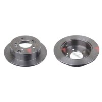 2 Bremsscheiben Hinterachse voll Ø 262 mm 10 mm...