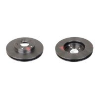 2 Bremsscheiben Vorderachse belüftet Ø 275 mm...