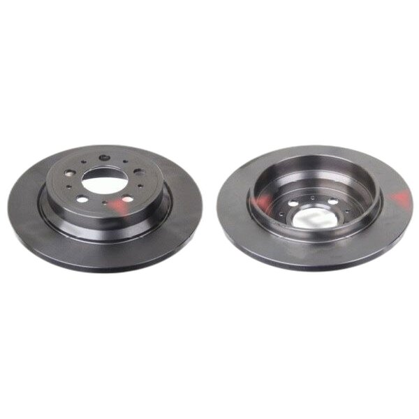 2 brake discs rear axle full Ø 288 mm 12 mm FTE for e.g. VOLVO S60
