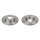2 brake discs rear axle full Ø 280 mm 12 mm FTE for e.g. VW TRANSPORTER