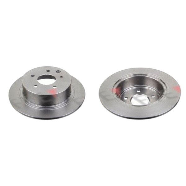 2 brake discs rear axle full Ø 292 mm 9 mm FTE for e.g. NISSAN JUKE