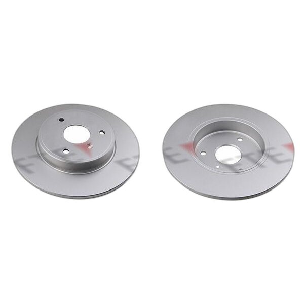 2 brake discs front axle full Ø 280 mm 9.7 mm FTE for e.g. SMART FORTWO