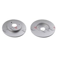 2 Bremsscheiben Vorderachse voll Ø 280 mm 9,7 mm...