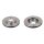 2 brake discs front axle ventilated Ø 236 mm 20 mm FTE for e.g. CHEVROLET AVEO