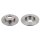 2 brake discs rear axle full Ø 290 mm 10 mm FTE for e.g. MB C-CLASS