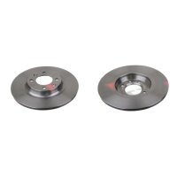 2 brake discs rear axle full Ø 290 mm 12 mm FTE...