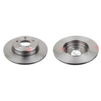 2 brake discs rear axle full Ø 290 mm 12 mm FTE...