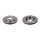 2 brake discs front axle ventilated Ø 284 mm 22 mm FTE for MB C-CLASS and others