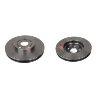 2 brake discs front axle ventilated Ø 277 mm 26 mm...
