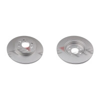 2 brake discs rear axle full Ø 280 mm 12 mm FTE...