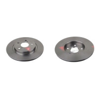 2 brake discs rear axle full Ø 290 mm 11 mm FTE...