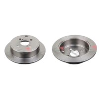 2 brake discs rear axle full Ø 258 mm 9 mm FTE for...