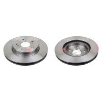 2 Bremsscheiben Vorderachse belüftet Ø 295 mm...