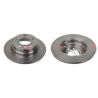 2 brake discs rear axle full Ø 280 mm 10 mm FTE...