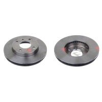 2 Bremsscheiben Vorderachse belüftet Ø 257 mm...