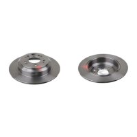 2 brake discs rear axle full Ø 305 mm 9 mm FTE for...