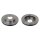 2 brake discs front axle ventilated Ø 258 mm 24 mm FTE for e.g. MAZDA 626