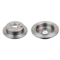 2 brake discs rear axle full Ø 286 mm 10 mm FTE...