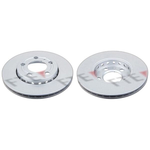 2 brake discs front axle ventilated Ø 239 mm 18 mm FTE for e.g. VW POLO