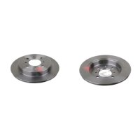 2 brake discs rear axle full Ø 239 mm 9 mm FTE for...