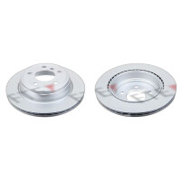 2 brake discs rear axle ventilated Ø 300 mm 20 mm...