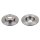 2 brake discs rear axle full Ø 278 mm 11 mm FTE for e.g. FORD TRANSIT