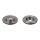 2 brake discs front axle ventilated Ø 241 mm 19 mm FTE for HYUNDAI GETZ