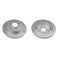2 brake discs rear axle ventilated Ø 308 mm 16 mm...