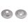 2 brake discs rear axle ventilated Ø 308 mm 16 mm FTE for INFINITI EX and others