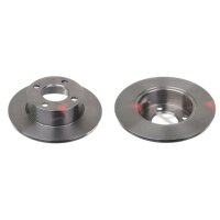 2 Bremsscheiben Hinterachse voll Ø 245 mm 10 mm...