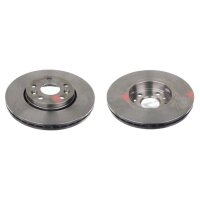 2 brake discs front axle ventilated Ø 280 mm 24 mm...
