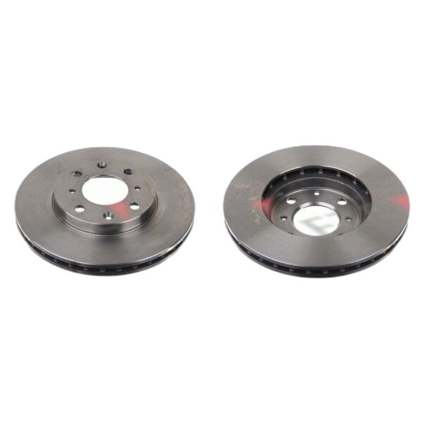 2 brake discs front axle ventilated Ø 240 mm 21 mm FTE for e.g. HONDA JAZZ