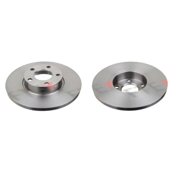 2 brake discs front axle full Ø 288 mm 15 mm FTE for e.g. AUDI A6