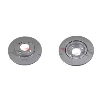 2 brake discs front axle ventilated Ø 251 mm 17 mm...