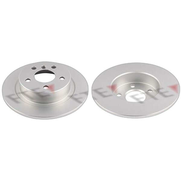 2 brake discs rear axle full Ø 280 mm 10 mm FTE for e.g. MINI