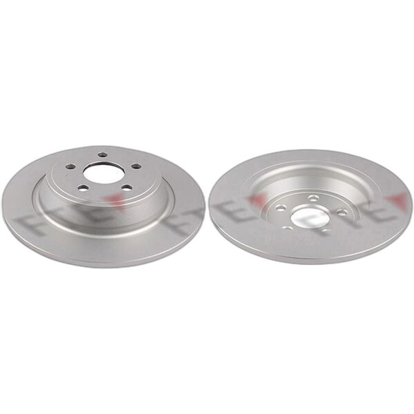 2 brake discs rear axle full Ø 316 mm 11 mm FTE for e.g. FORD GALAXY