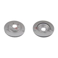 2 brake discs front axle ventilated Ø 280 mm 22 mm...