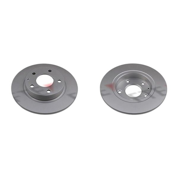 2 brake discs rear axle full Ø 265 mm 9 mm FTE for e.g. MAZDA 3