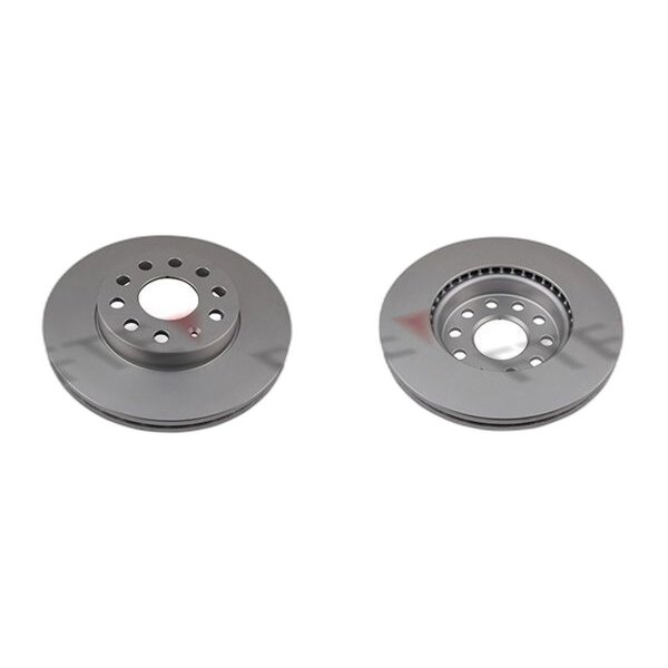 2 brake discs front axle ventilated Ø 276 mm 23.5 mm FTE for e.g. VW GOLF