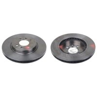 2 Bremsscheiben Vorderachse belüftet Ø 280 mm...